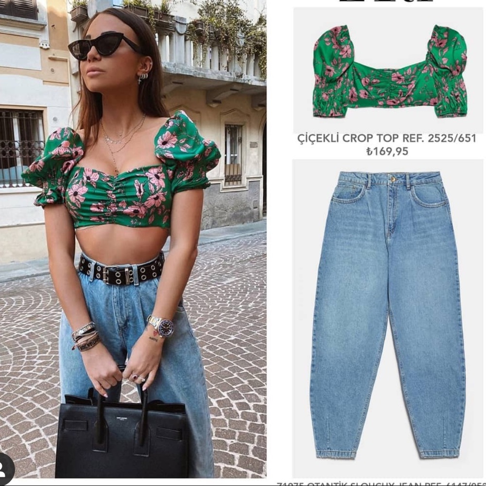 Zara slouchy jeans bloggers favorite - Picture 8 of 11